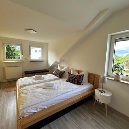 Apartment Kornbergblick Schwarzenbach an der Saale Buitenkant foto