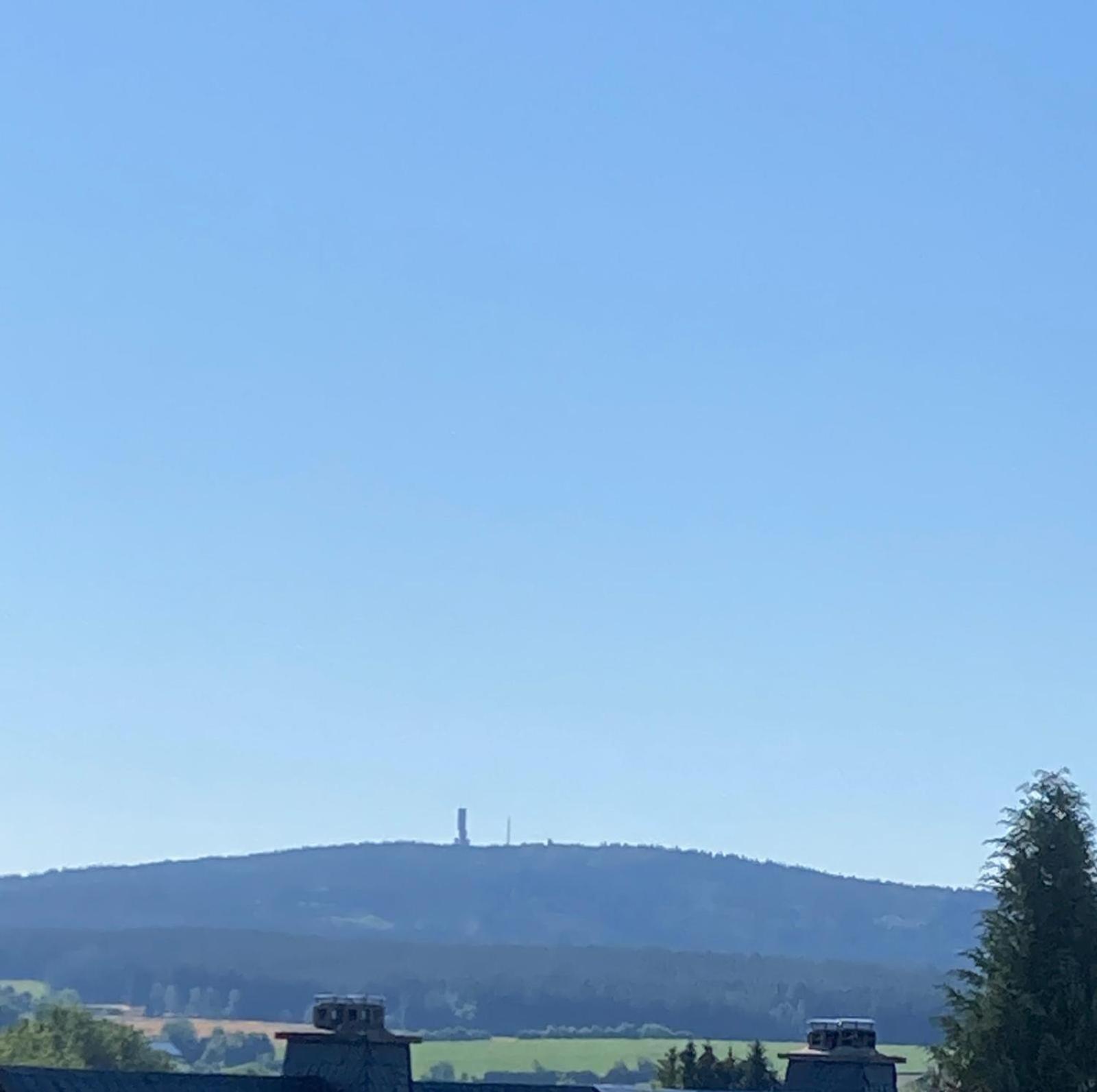 Apartment Kornbergblick Schwarzenbach an der Saale Buitenkant foto