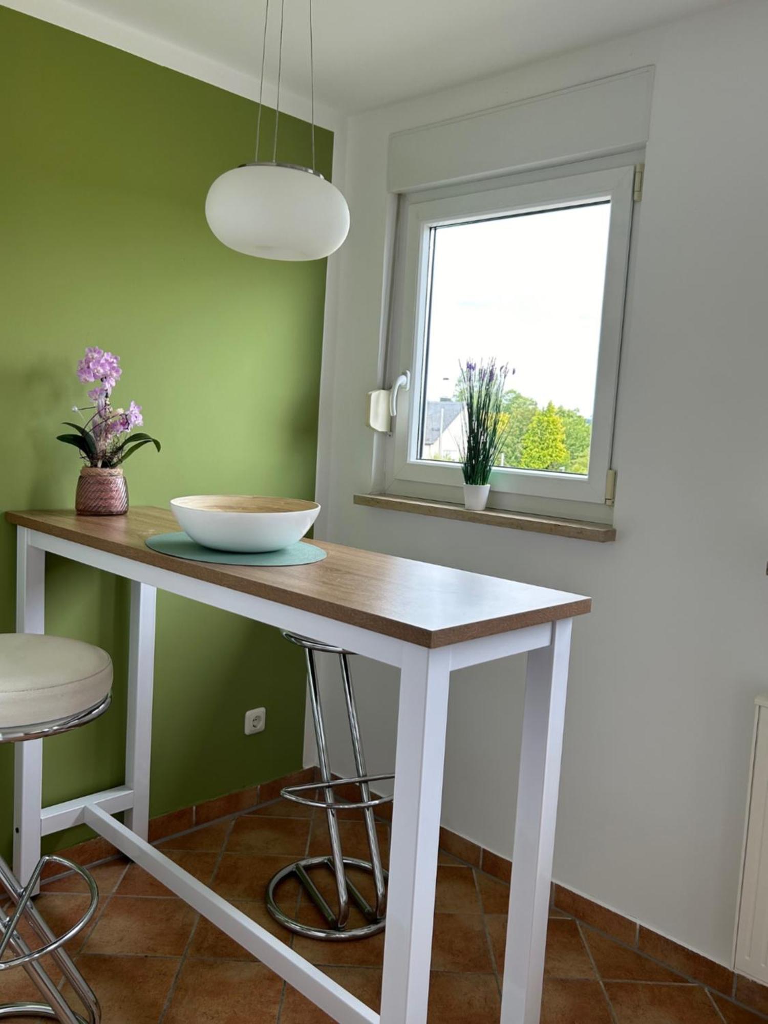 Apartment Kornbergblick Schwarzenbach an der Saale Buitenkant foto