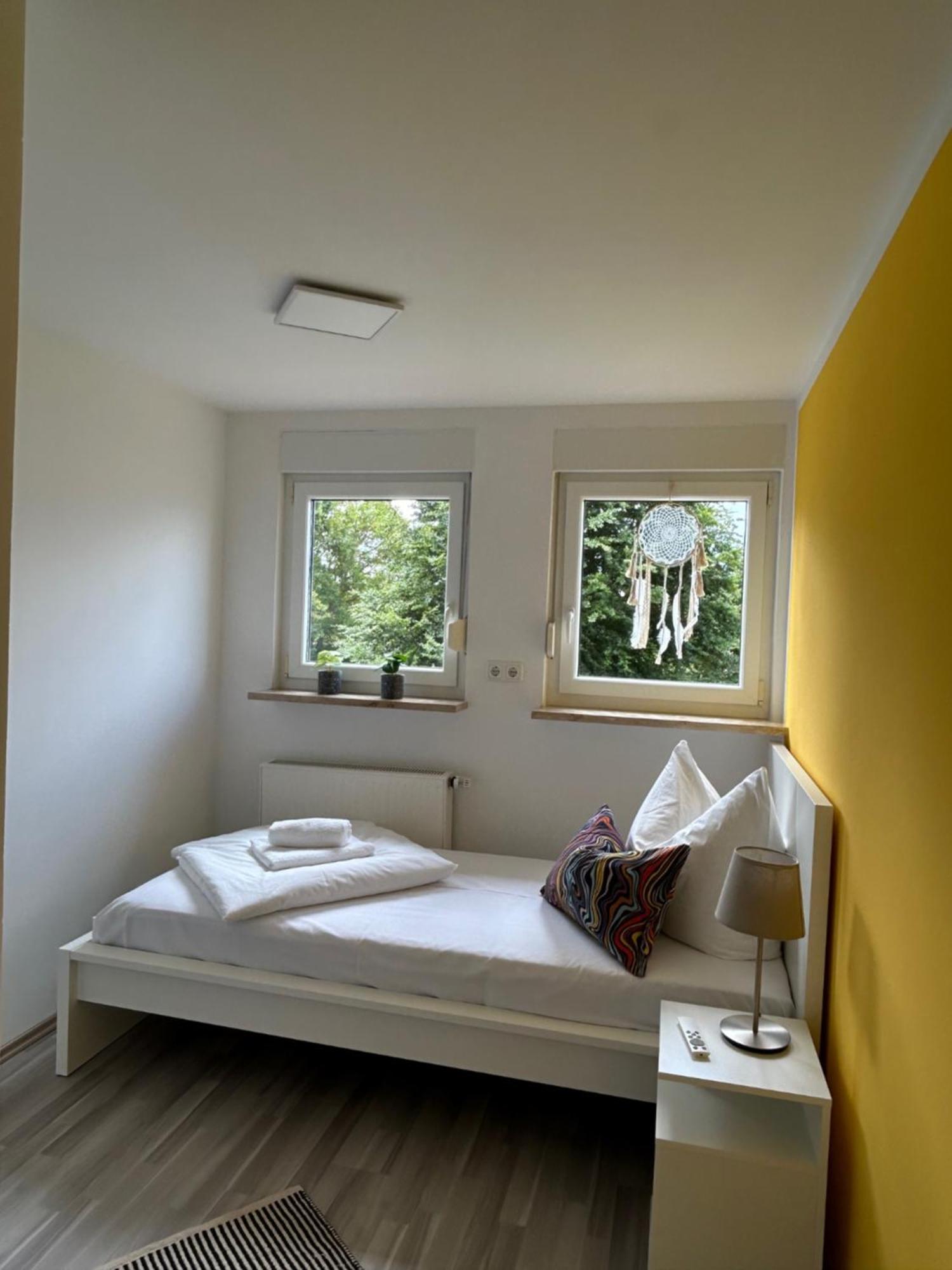 Apartment Kornbergblick Schwarzenbach an der Saale Buitenkant foto