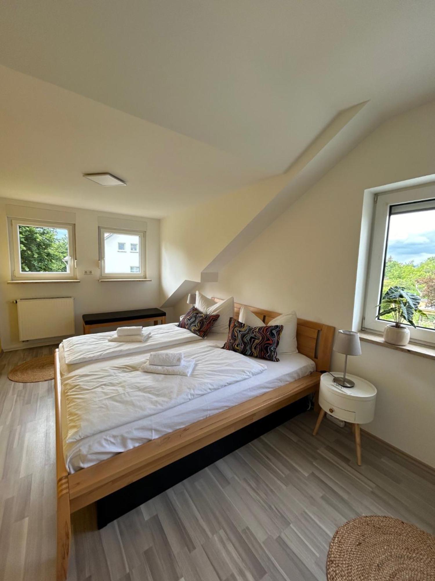 Apartment Kornbergblick Schwarzenbach an der Saale Buitenkant foto