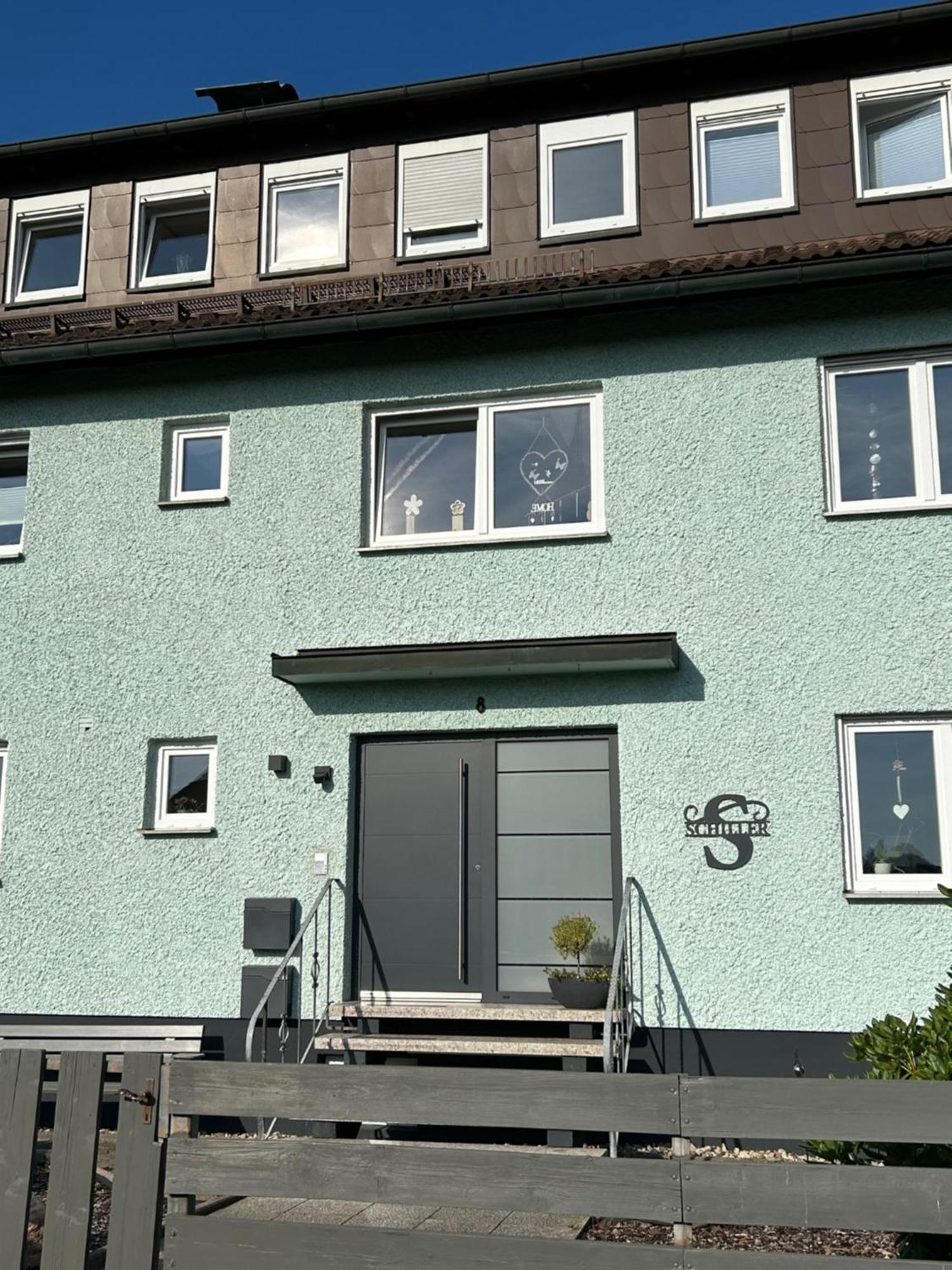 Apartment Kornbergblick Schwarzenbach an der Saale Buitenkant foto